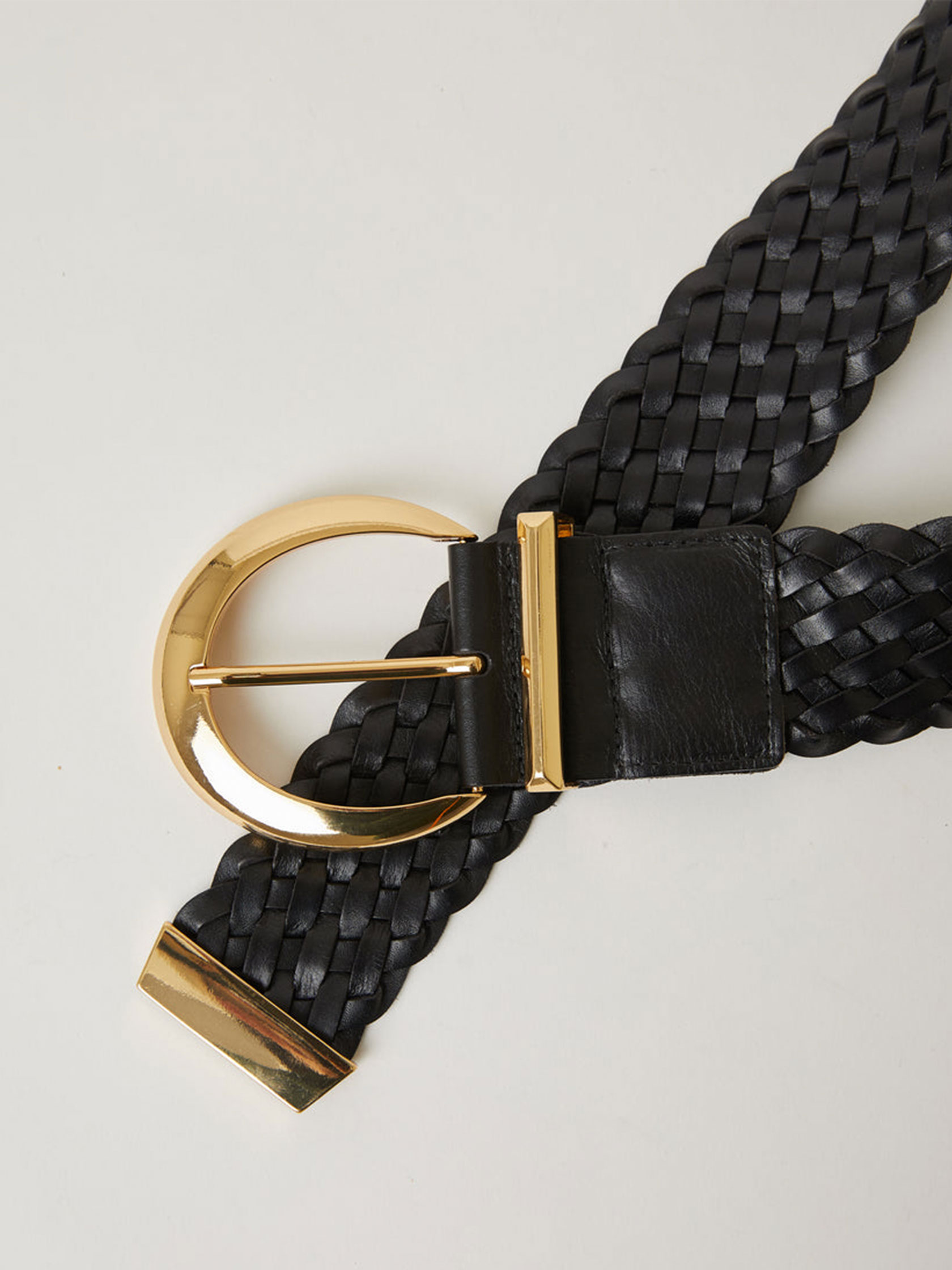 B-Low the Belt | Acacia Belt in Black Gold| FashionPass